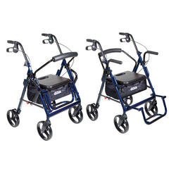 Duet Rollator/Transport Chair, 8" Casters