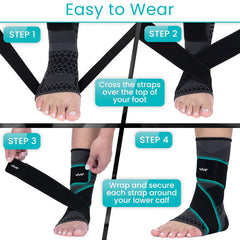 Ankle Sleeves with Straps