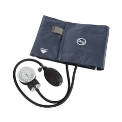 Professional Aneroid Sphygmomanometer Blood Pressure Monitor with X-Large Cuff - 2-Tube Design, Navy Blue (Case of 20)