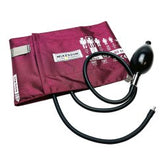 Aneroid Sphygmomanometer with Large Adult Cuff - 2-Tube Blood Pressure Monitor