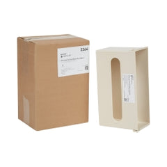 Wall Mount Glove Box Holder for Sharps Cabinet - Space-Saving PPE Dispenser, Putty