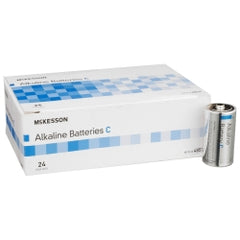 McKesson 1.5V Disposable Alkaline Battery, C Cell - Long-Lasting Power for Medical Devices