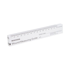 Disposable Paper Wound Measuring Ruler - 6 Inch Medical Measurement Guide