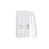 Disposable Paper Wound Measuring Ruler - 6 Inch Medical Measurement Guide