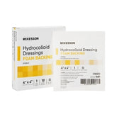 Sterile Hydrocolloid Square Dressing - Waterproof Wound Care with Moisture Barrier, 4x4 & 6x6 Inch