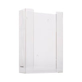 McKesson Triple Glove Box Holder - Wall Mount Dispenser, Clear Plastic, 11" W x 16" H