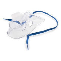 McKesson Aerosol Mask - Adult Clear Vented with Adjustable Head Strap and Multidirectional Swivel