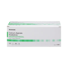 Sterile Nasopharyngeal Collection Swab - Aluminum Shaft with Calcium Alginate Tip, 5.5 Inch