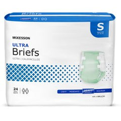 McKesson Ultra Adult Incontinence Briefs - Maximum Absorbency with Odor Control & Leak Protection