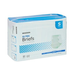 McKesson Ultra Adult Incontinence Briefs - Maximum Absorbency with Odor Control & Leak Protection