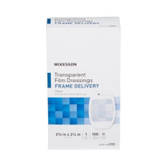 Transparent Film Dressing - Sterile Waterproof Wound Care, Frame Style, Latex-Free Medical Grade
