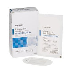 Transparent Film Dressing - Sterile Waterproof Wound Care, Frame Style, Latex-Free Medical Grade