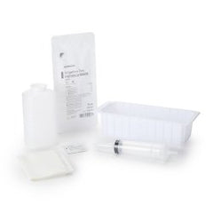 Control-Piston Irrigation Syringe Tray - 60mL Sterile Kit with Alcohol Pad & Drape