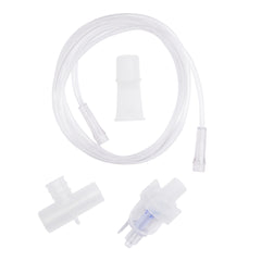 Handheld Nebulizer Kit with Mouthpiece - Complete Set, 10cc Capacity, Low Dead Volume