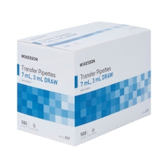 McKesson Transfer Pipettes - One-Piece LDPE, Non-Sterile, Shatter-Resistant (Case)