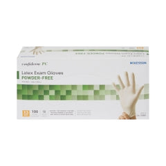 McKesson Confiderm PC Latex Powder-Free Exam Gloves - Polymer Coated with Textured Grip