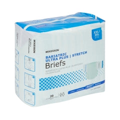Bariatric Ultra Plus Stretch Briefs - Heavy Absorbency Adult Incontinence Underwear (2X-3X Large)