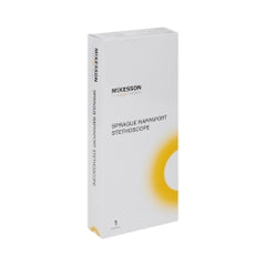 Double Lumen Sprague Stethoscope - Professional Grade with 5 Interchangeable Fittings, Blue, 22-Inch