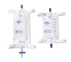 Medical Urinary Leg Bags with Slide-Tap Drainage Port - Sterile Anti-Reflux Valve System