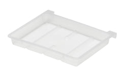 Plastic Soap Dish with Ridges, 3.75 x 2.75 x 0.5 Inch - Premium Bathroom Organizer