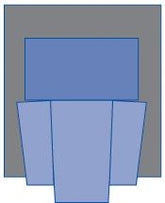 Professional SMS Surgical Table Cover with Extension - 80" x 84" with Absorbent Reinforcement (Case of 12)