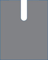 Medline Standard Large Film Surgical U-Drape - Sterile Polyethylene Medical Drape