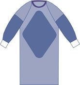Sirus Fabric-Reinforced Surgical Gown with Raglan Sleeves - AAMI Level 3 Protection