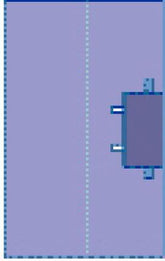 OrthoMax Bar Surgical Drape - 72" x 113" Tear-Resistant Orthopedic Drape with Absorbent Reinforcement