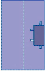 OrthoMax Bar Surgical Drape - 72" x 113" Tear-Resistant Orthopedic Drape with Absorbent Reinforcement