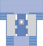 Medline Hip Surgical Drape With Pouches - Sterile Disposable Medical Drape DYNJP8201