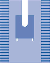 Medline Orthopedic Split Surgical Drape - 5-Layer SMS Barrier Protection 77" x 108"