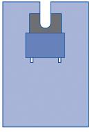 Medline OrthoMax Body Split Surgical Drape - 89" x 115" with Adhesive Split & Reinforcement