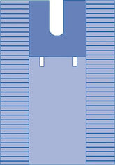 Medline Shoulder Surgical Drape Pack II - Sterile Adhesive Split Drapes for Orthopedic & Shoulder Procedures