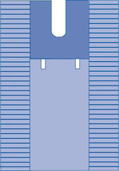 Medline Shoulder Surgical Drape Pack II - Sterile Adhesive Split Drapes for Orthopedic & Shoulder Procedures