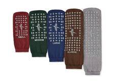 Double-Tread Patient Slippers with Terry Cloth Interior - Non-Slip Hospital Footwear