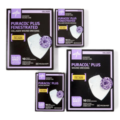 Puracol Plus Collagen Wound Dressing - 100% Native Collagen for Chronic & Acute Wounds, Sterile