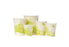 Medline Disposable Cold Paper Drinking Cups - Eco-Friendly Sugarcane Bagasse Cups for Healthcare & Events (3oz-20oz)
