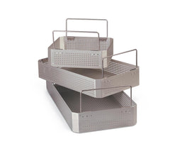 Perforated Aluminum Sterilization Tray - Medical Instrument Organization & Protection