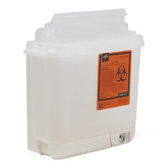Medline Sharps Containers - Medical Waste Disposal with Multiple Lid Options (8-12 Gallon)