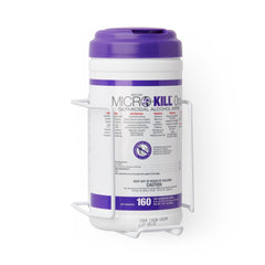 Wall-Mount Wire Bracket for Disinfectant Wipe Canisters - Large Capacity Dispenser