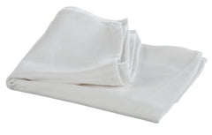 Medline Birdseye Reusable Cotton Baby Diapers - 27x27 Inch Diamond Weave - Pack of 12