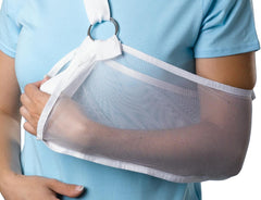 Medline Cool Mesh Arm Sling - Breathable Support for Injury Recovery & Post-Surgery Care