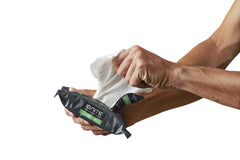 Ignite Stimulating Scent Body Wipes - 8x8 Inch No-Rinse Cleansing Cloths with Ginseng & Hawthorn Berry