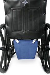 Medline Poly and Cotton Drainage Bag Holder - Wheelchair Attachment with Adjustable Straps
