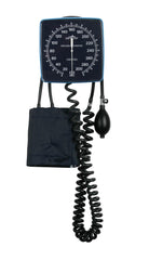 Medline Wall Mount Aneroid Blood Pressure Monitor with Adult Cuff - Professional Grade Sphygmomanometer