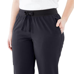 Women's Tall Scrub Pants - Professional Medical Workwear with Multiple Pockets