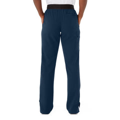 Women's Straight Leg Medical Scrub Pants - Professional Healthcare Workwear with Multiple Cargo Pockets