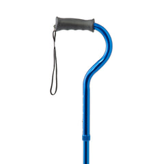 4-Point Offset Folding Hybrid Cane - Gel Grip, Self-Standing, Travel-Friendly Mobility Aid