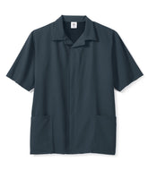 Medline EVS AVE Unisex Scrub Top with Reversible Zipper and Storage Pockets - Professional Medical Apparel