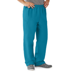 Professional Unisex Cargo Scrub Pants with Elastic Waist - Medical Grade Comfort & Durability